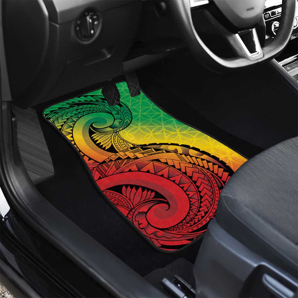 Vanuatu 45th Independence Anniversary Car Mats Ni-Van Sandroing - Polynesian Pride