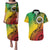 Vanuatu 45th Independence Anniversary Couples Matching Puletasi and Hawaiian Shirt Ni-Van Sandroing - Polynesian Pride