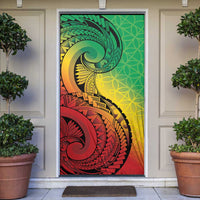 Vanuatu 45th Independence Anniversary Door Cover Ni-Van Sandroing - Polynesian Pride