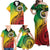 Vanuatu 45th Independence Anniversary Family Matching Off Shoulder Maxi Dress and Hawaiian Shirt Ni-Van Sandroing - Polynesian Pride