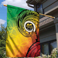 Vanuatu 45th Independence Anniversary Garden Flag Ni-Van Sandroing LT7 - Polynesian Pride