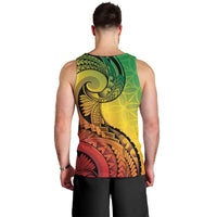 Vanuatu 45th Independence Anniversary Men Tank Top Ni-Van Sandroing LT7 - Polynesian Pride
