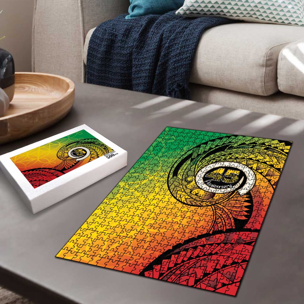 Vanuatu 45th Independence Anniversary Puzzle Ni-Van Sandroing LT7 - Polynesian Pride