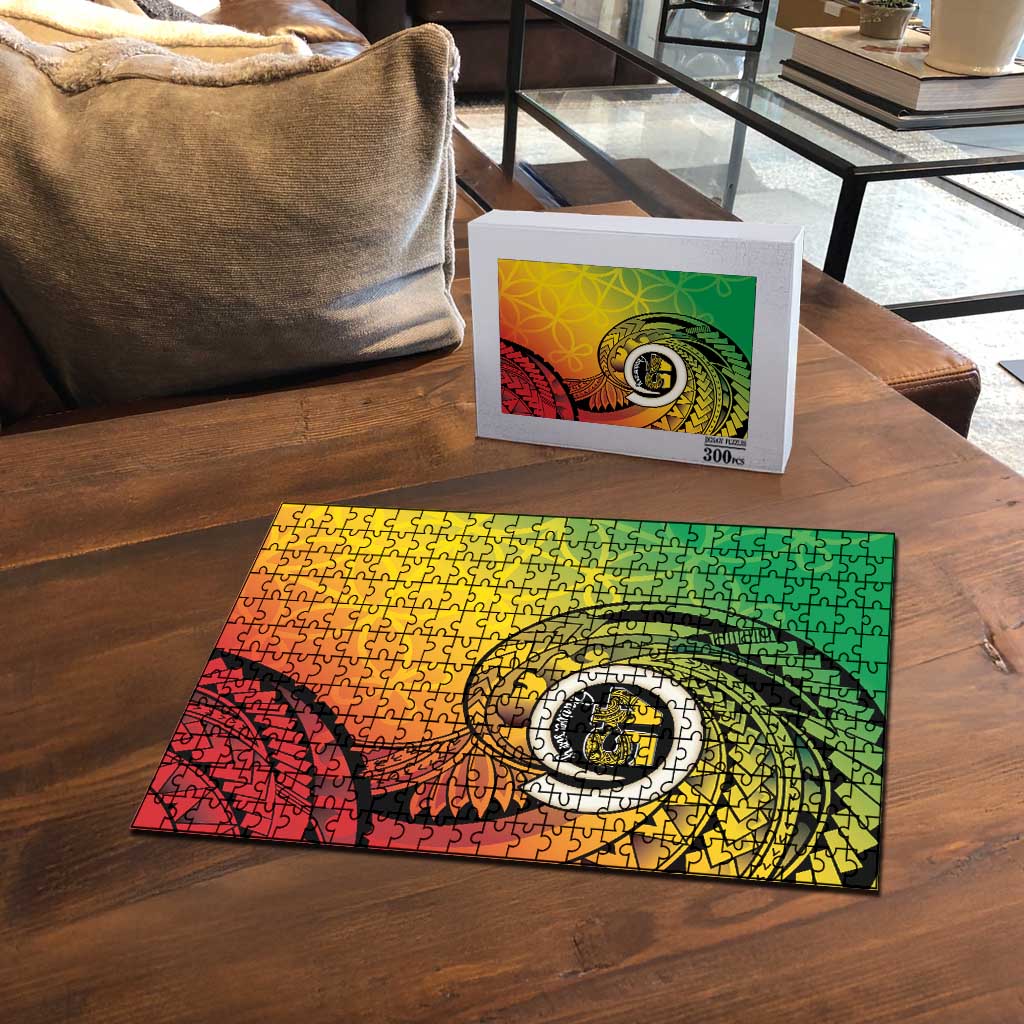 Vanuatu 45th Independence Anniversary Puzzle Ni-Van Sandroing LT7 - Polynesian Pride