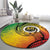 Vanuatu 45th Independence Anniversary Round Carpet Ni-Van Sandroing - Polynesian Pride