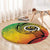 Vanuatu 45th Independence Anniversary Round Carpet Ni-Van Sandroing - Polynesian Pride