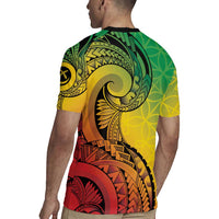 Vanuatu 45th Independence Anniversary Rugby Jersey Ni-Van Sandroing LT7 - Polynesian Pride