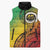 Vanuatu 45th Independence Anniversary Sleeveless Puffer Jacket Ni-Van Sandroing - Polynesian Pride