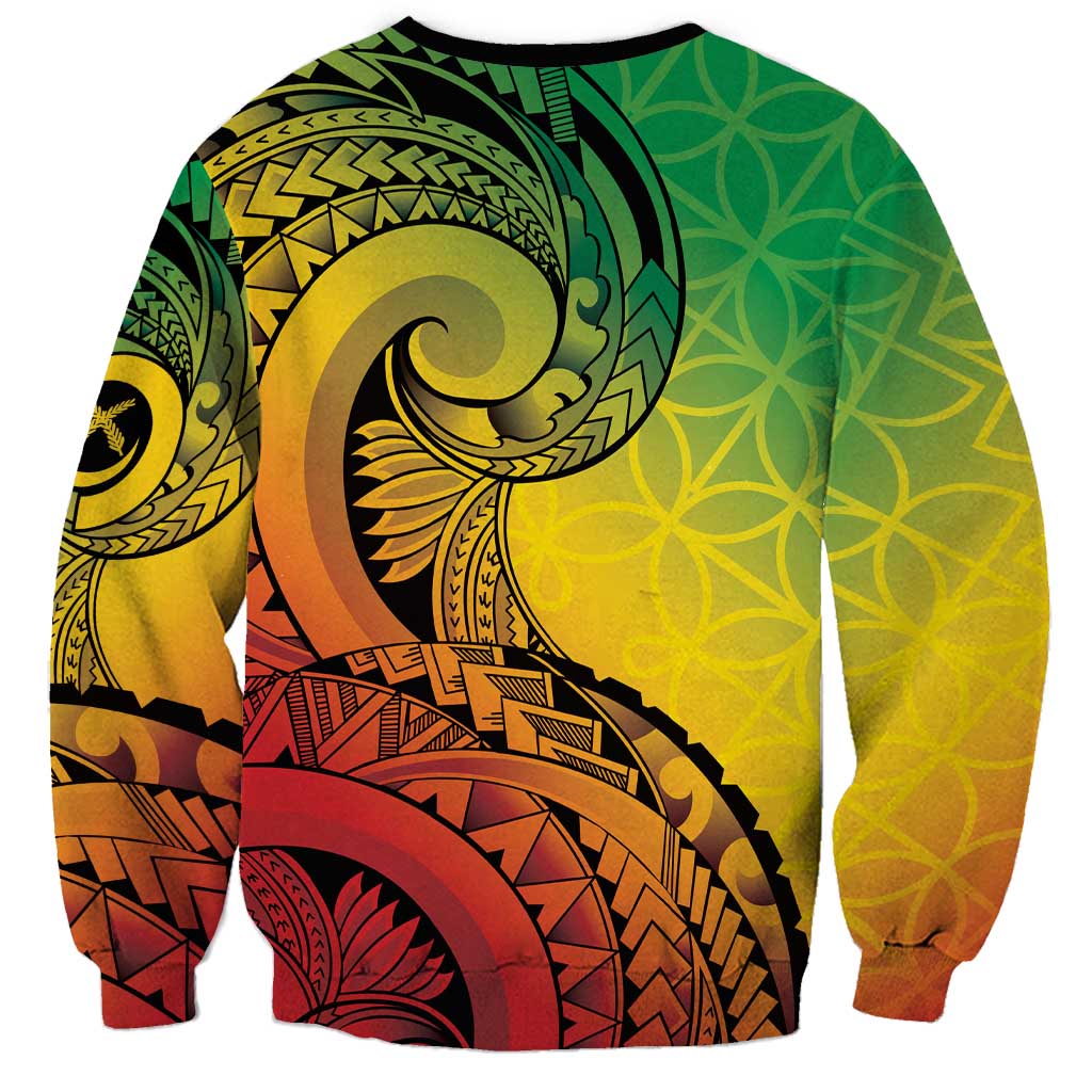 Vanuatu 45th Independence Anniversary Sweatshirt Ni-Van Sandroing LT7 - Polynesian Pride
