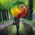 Vanuatu 45th Independence Anniversary Umbrella Ni-Van Sandroing - Polynesian Pride