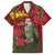 Kakapo Bird New Zealand Hawaiian Shirt Floral Christmas