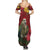 Kakapo Bird New Zealand Summer Maxi Dress Floral Christmas