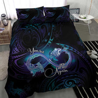 Polynesian Personalized Memorial Bedding Set Oceanic Infinity Symbol - Until We Meet Again - Polynesian Pride