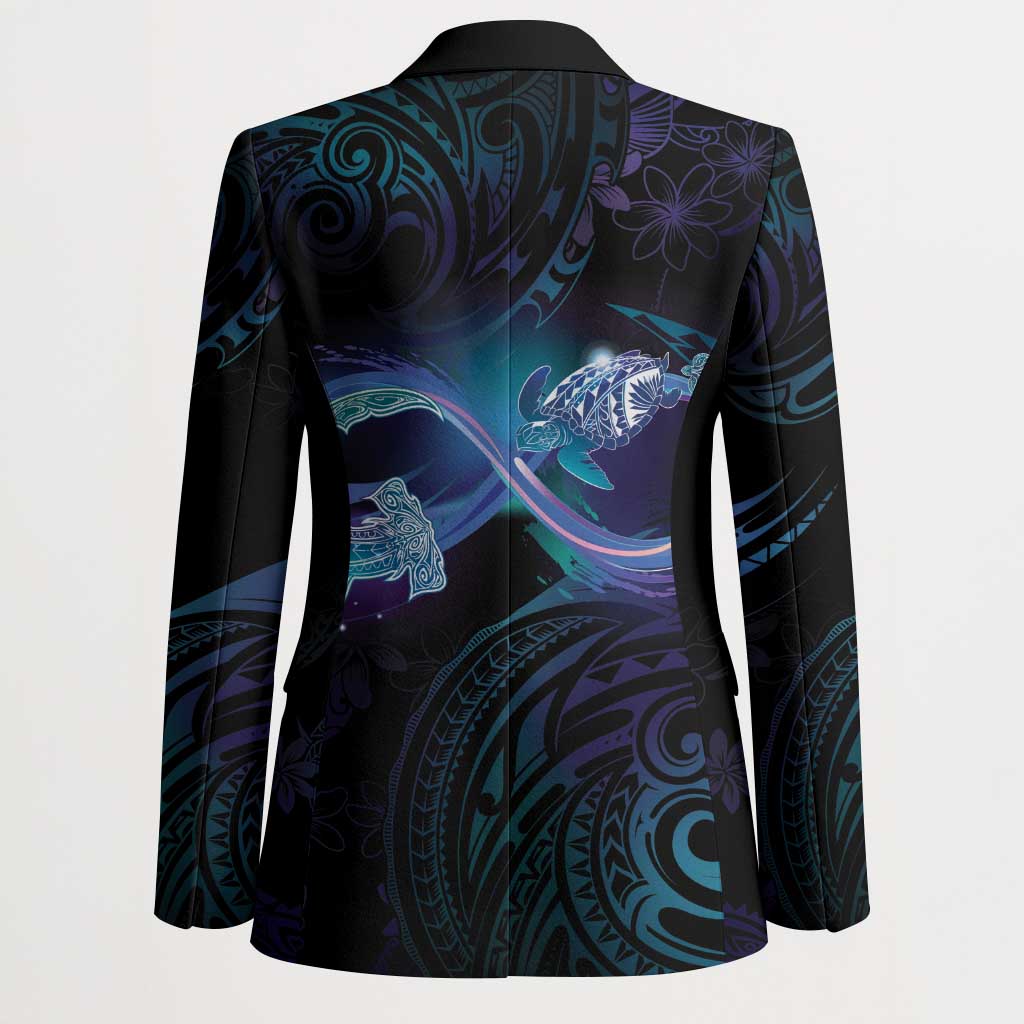 Polynesian Personalized Memorial Blazer Oceanic Infinity Symbol - Until We Meet Again - Polynesian Pride