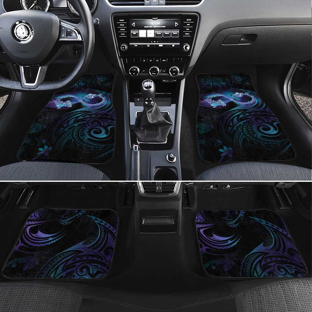 Polynesian Memorial Car Mats Oceanic Infinity Symbol - Until We Meet Again - Polynesian Pride