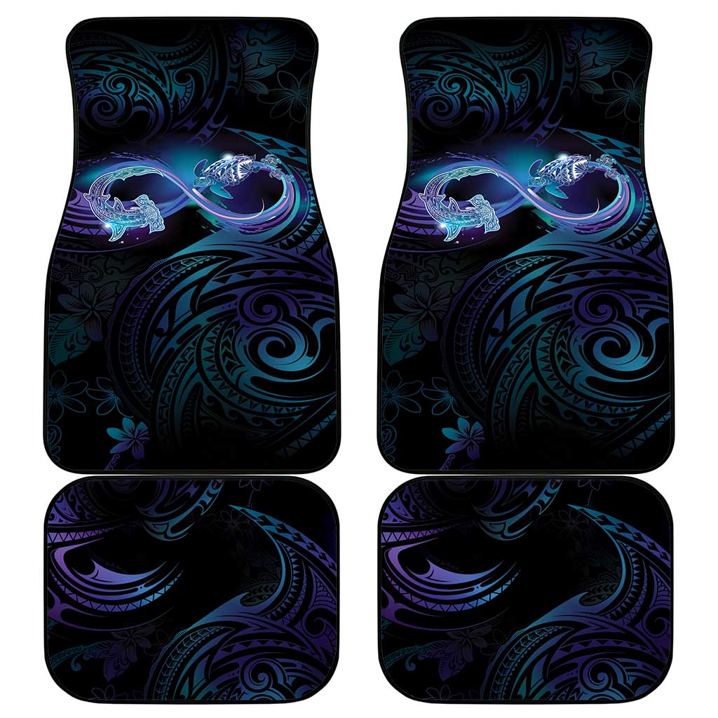 Polynesian Memorial Car Mats Oceanic Infinity Symbol - Until We Meet Again - Polynesian Pride