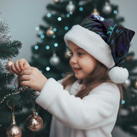 Polynesian Personalized Memorial Christmas Santa Hat Oceanic Infinity Symbol - Until We Meet Again - Polynesian Pride