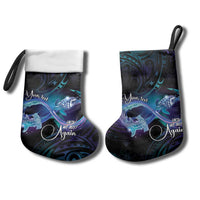 Polynesian Personalized Memorial Christmas Stocking Oceanic Infinity Symbol - Until We Meet Again - Polynesian Pride