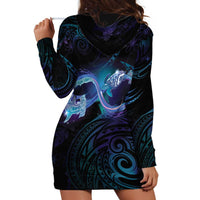 Polynesian Personalized Memorial Hoodie Dress Oceanic Infinity Symbol - Until We Meet Again - Polynesian Pride