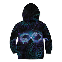 Polynesian Personalized Memorial Kid Hoodie Oceanic Infinity Symbol - Until We Meet Again - Polynesian Pride