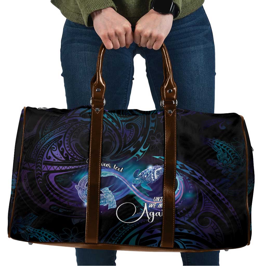 Polynesian Personalized Memorial Travel Bag Oceanic Infinity Symbol - Until We Meet Again - Polynesian Pride