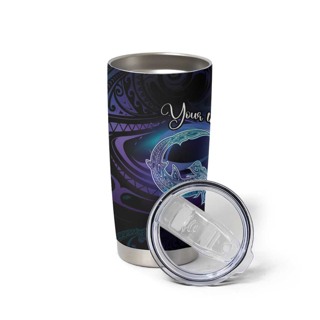 Polynesian Personalized Memorial Tumbler Cup Oceanic Infinity Symbol - Until We Meet Again - Polynesian Pride