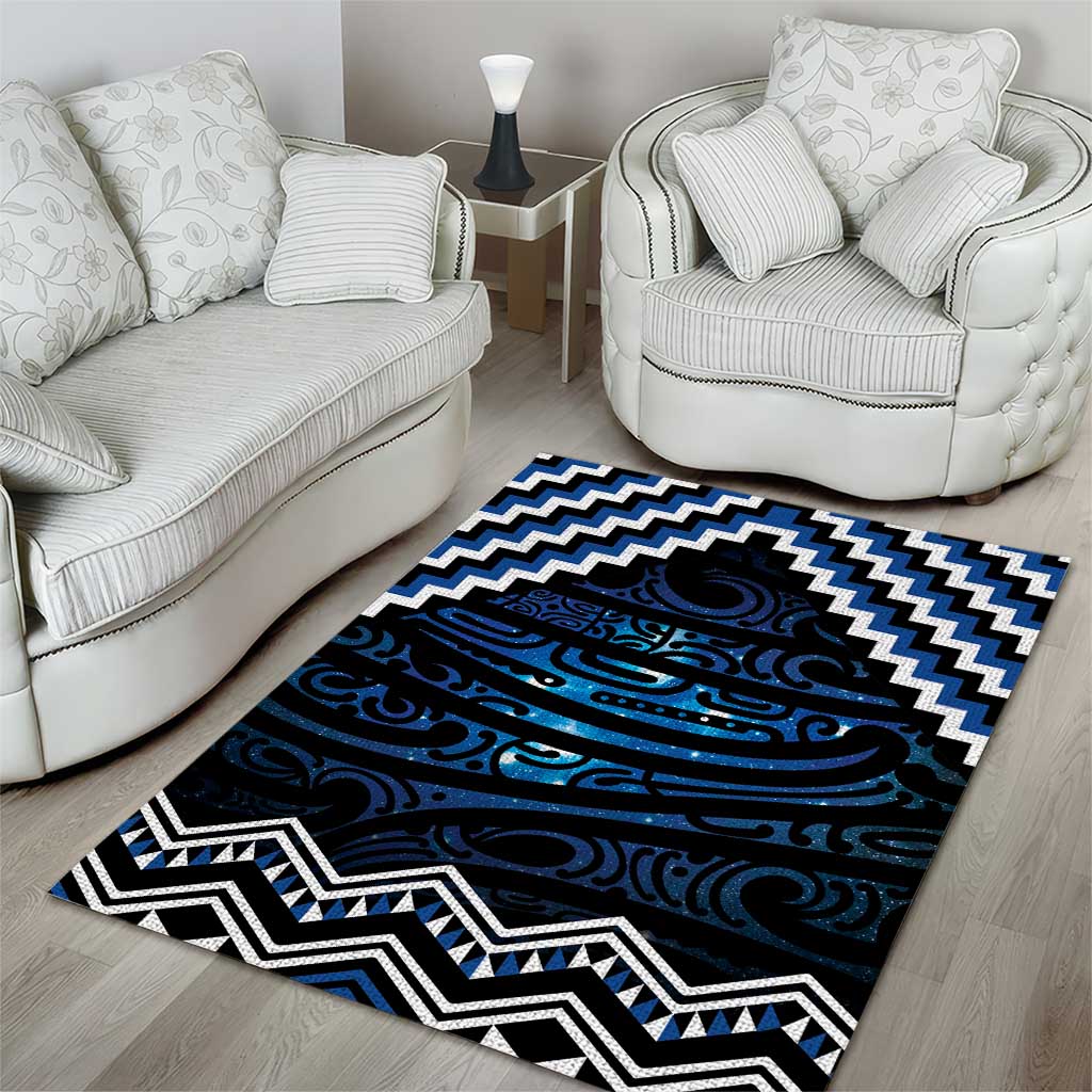 New Zealand Matariki Area Rug Galaxy Styled Taniko