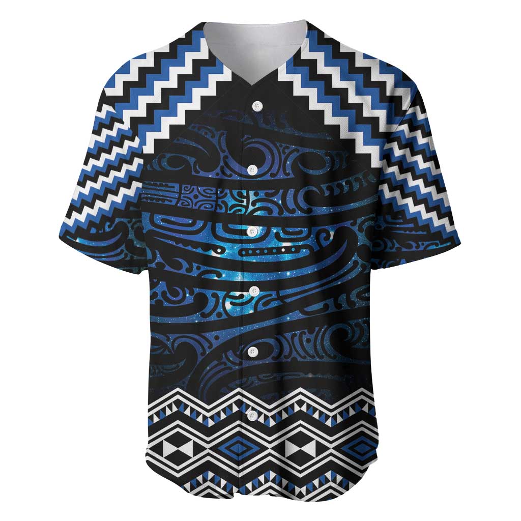 New Zealand Matariki Baseball Jersey Galaxy Styled Taniko