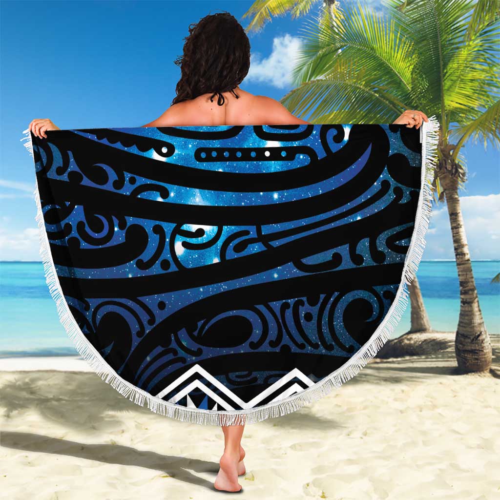 New Zealand Matariki Beach Blanket Galaxy Styled Taniko