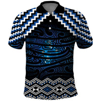 New Zealand Matariki Polo Shirt Galaxy Styled Taniko