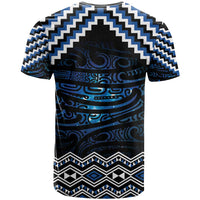 New Zealand Matariki T Shirt Galaxy Styled Taniko