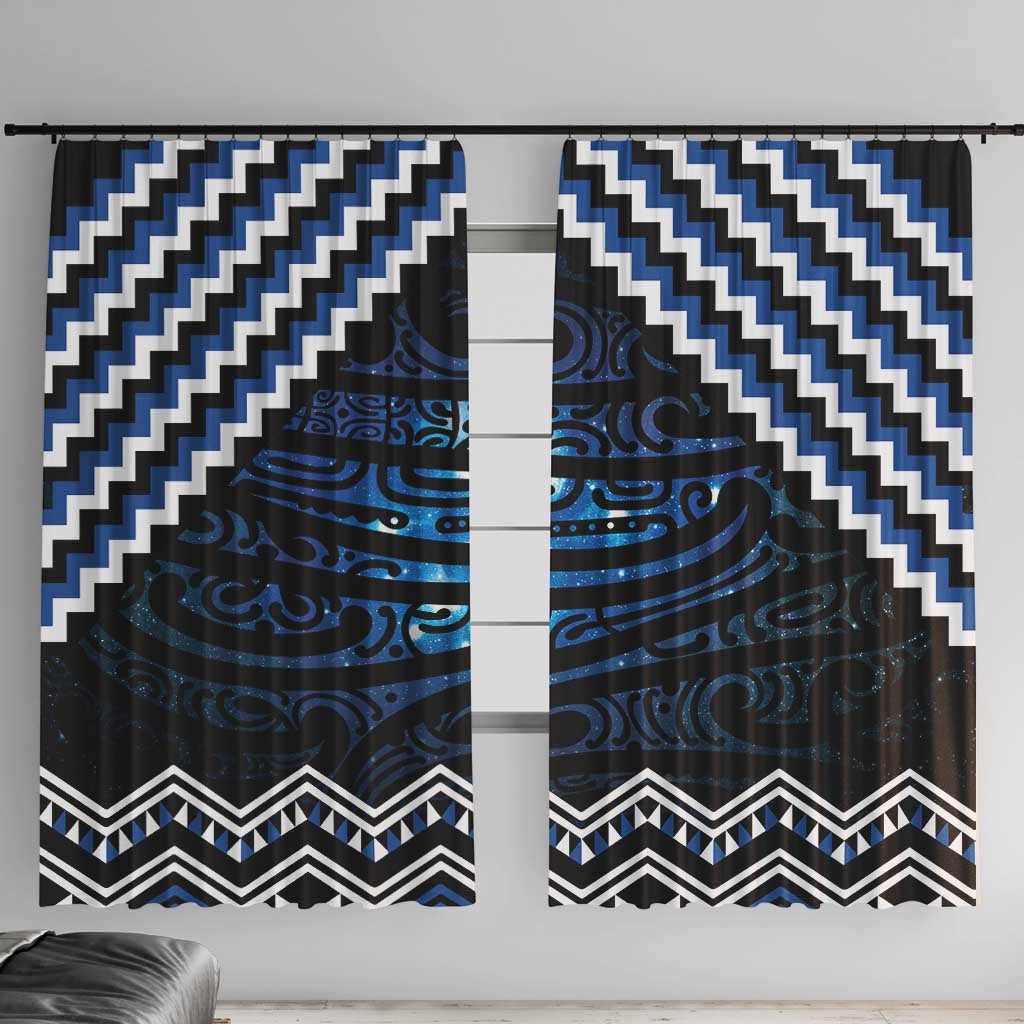 New Zealand Matariki Window Curtain Galaxy Styled Taniko