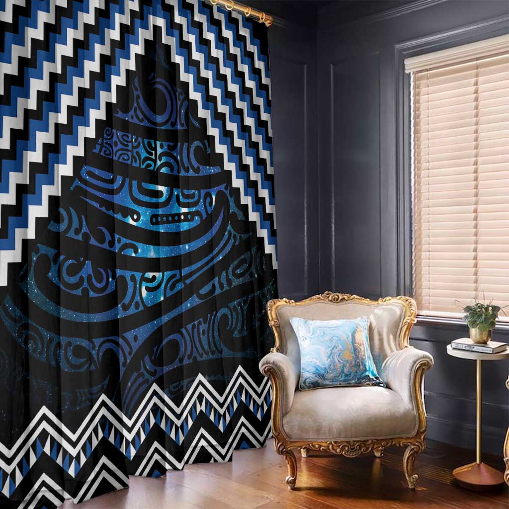 New Zealand Matariki Window Curtain Galaxy Styled Taniko