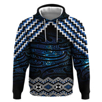 New Zealand Matariki Zip Hoodie Galaxy Styled Taniko