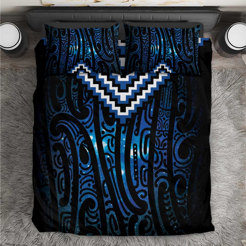 New Zealand Matariki Bedding Set Galaxy Poutama Motifs