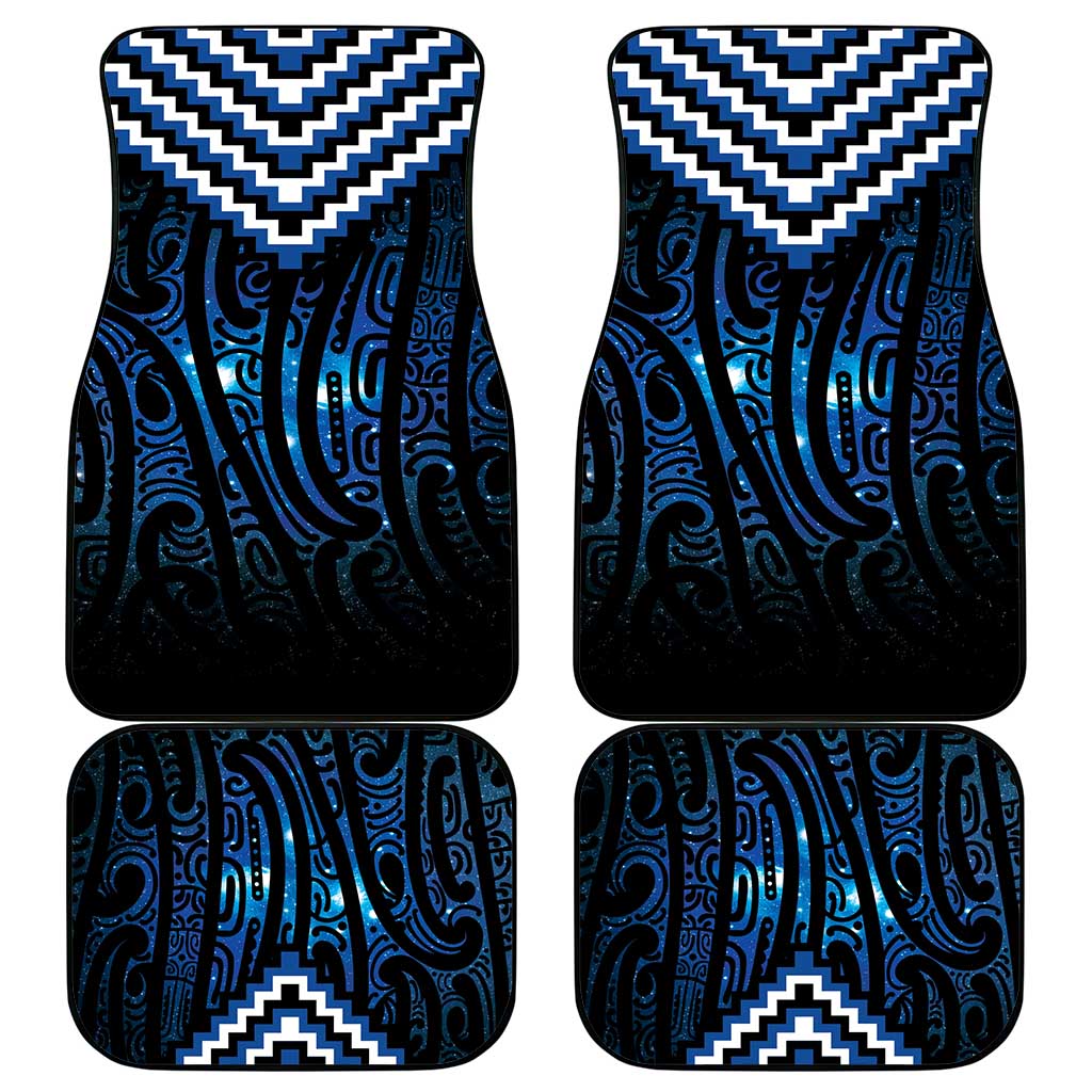 New Zealand Matariki Car Mats Galaxy Poutama Motifs
