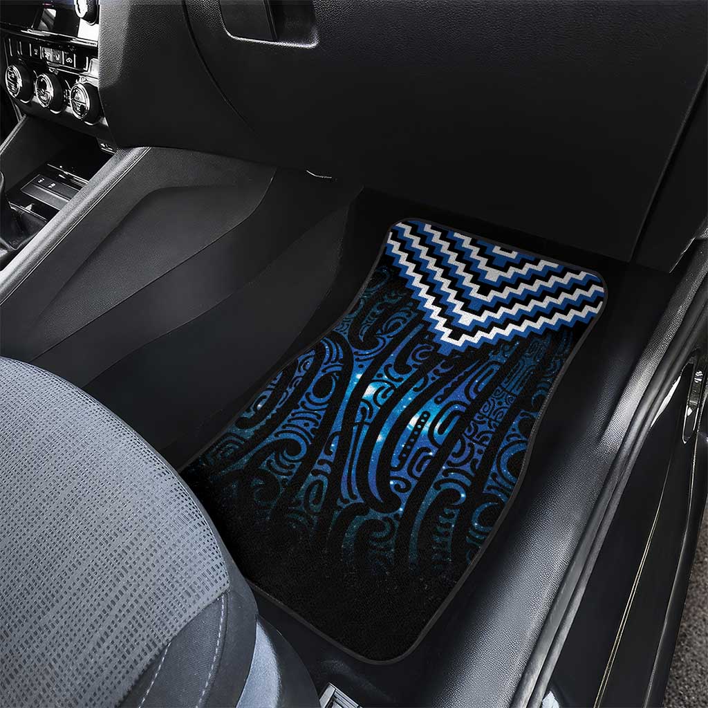 New Zealand Matariki Car Mats Galaxy Poutama Motifs