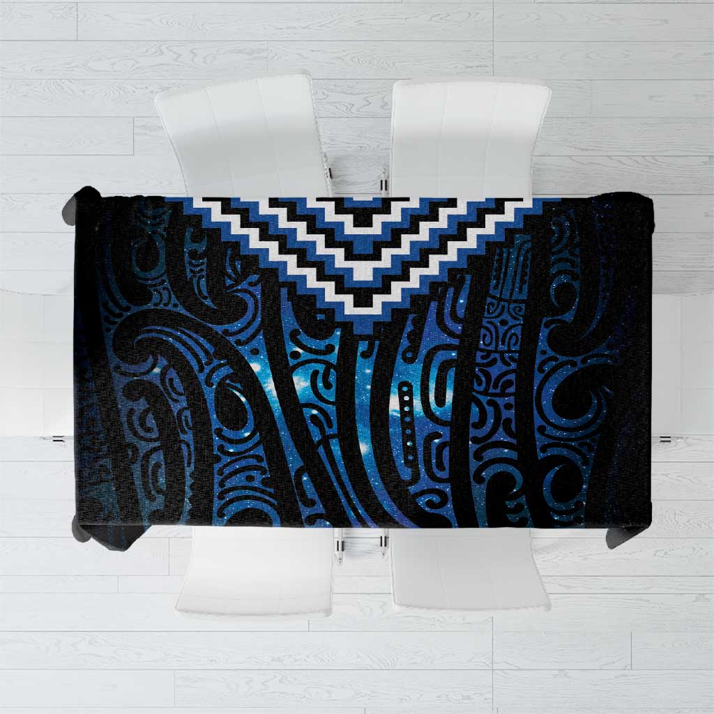 New Zealand Matariki Tablecloth Galaxy Poutama Motifs