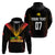 Custom PNG Hunters Rugby Hoodie Motuan Style LT7 - Polynesian Pride