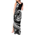 Polynesian Plumeria Tank Maxi Dress Ride The Waves - Black LT7 - Polynesian Pride