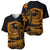 Polynesian Plumeria Baseball Jersey Ride The Waves - Orange LT7 - Polynesian Pride
