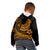 Polynesian Plumeria Kid Hoodie Ride The Waves - Orange LT7 - Polynesian Pride