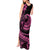 Polynesian Plumeria Tank Maxi Dress Ride The Waves - Pink LT7 - Polynesian Pride