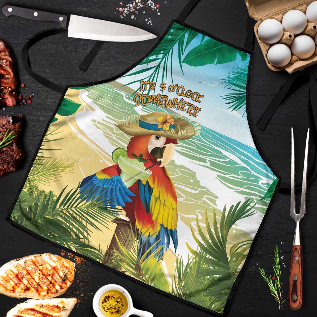 Aloha Hawaii It's 5 o'clock Somewhere Apron - Polynesian Pride