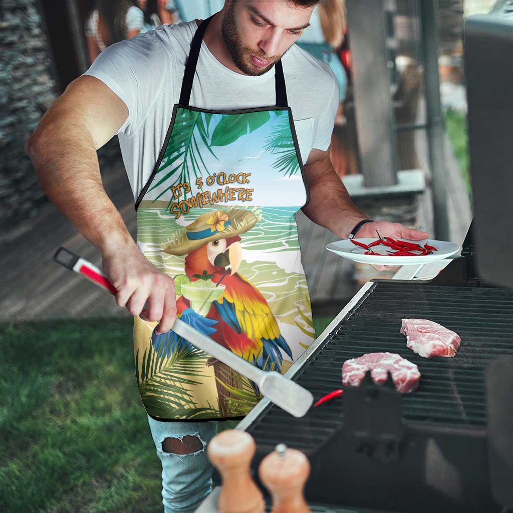 Aloha Hawaii It's 5 o'clock Somewhere Apron - Polynesian Pride