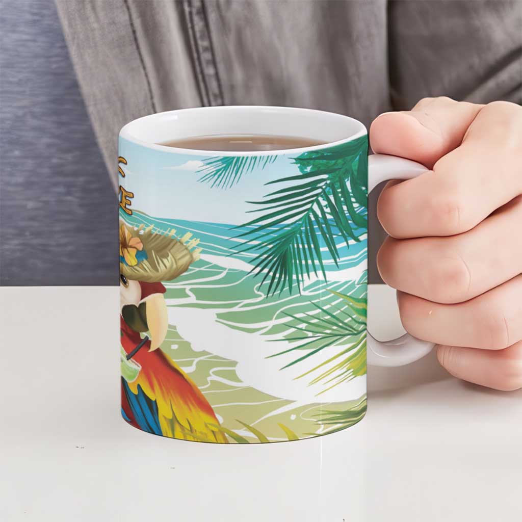 Aloha Hawaii It's 5 o'clock Somewhere Ceramic Mug - Polynesian Pride