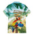 Aloha Hawaii It's 5 o'clock Somewhere Family Matching Mermaid Dress and Hawaiian Shirt - Polynesian Pride