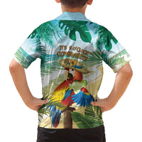 Aloha Hawaii It's 5 o'clock Somewhere Family Matching Puletasi and Hawaiian Shirt - Polynesian Pride