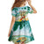 Aloha Hawaii It's 5 o'clock Somewhere Family Matching Tank Maxi Dress and Hawaiian Shirt - Polynesian Pride