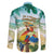 Aloha Hawaii It's 5 o'clock Somewhere Family Matching Tank Maxi Dress and Hawaiian Shirt - Polynesian Pride